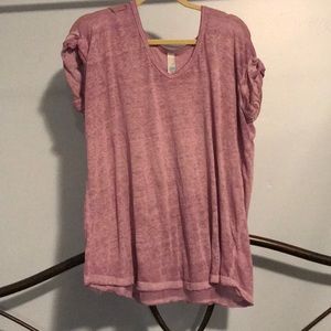 Free People “FP Beach” Purple T-shirt